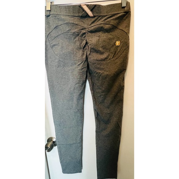 Women's Gray Slim Fit Pants - Picture 4 of 9